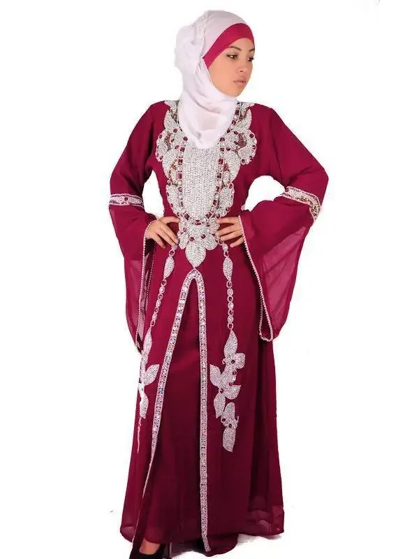 Picture of Radhe Designer Blue Georgette Kaftan Dress for Women - F6270