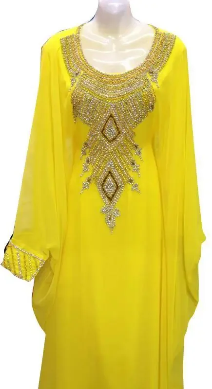 Picture of Radhe Designer Purple Georgette Kaftan Dress for Women - F9890