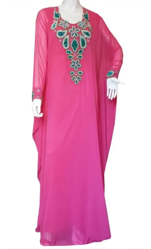 Picture of Radhe Designer Multicolor Georgette Kaftan Dress for Women - F8825