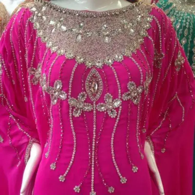 Picture of Radhe Designer Blue Georgette Kaftan Dress for Women - F10435