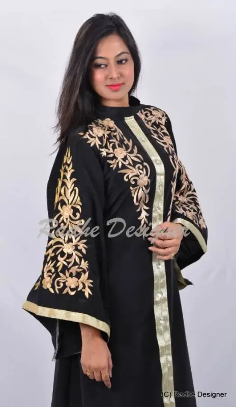 Picture of Radhe Designer Blue Georgette Kaftan Dress for Women - Y655