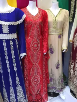 Picture of royal bridal wear dubai kaftan for special occasion an,