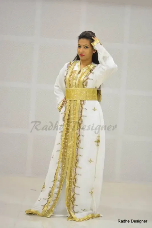 Picture of Radhe Designer Blue Georgette Kaftan Dress for Women - Y508