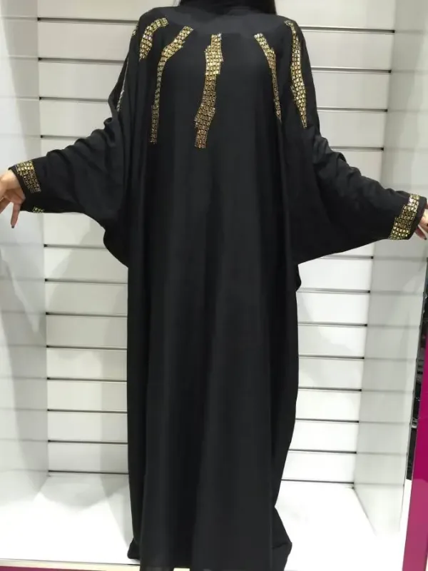 Picture of Radhe Designer Pink Cotton Kaftan Dress for Women - F1561