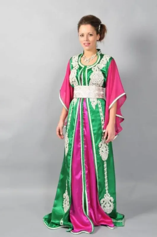Picture of Radhe Designer Black Georgette Kaftan Dress for Women - F10357
