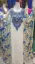 Picture of White Georgette Kaftan Dress for Women - Look 10734