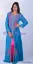 Picture of Multi Color Georgette Kaftan Dress for Women - Look 10743