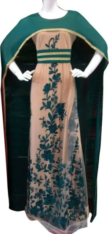 Picture of Radhe Designer Multicolor Georgette Kaftan Dress for Women - F1500