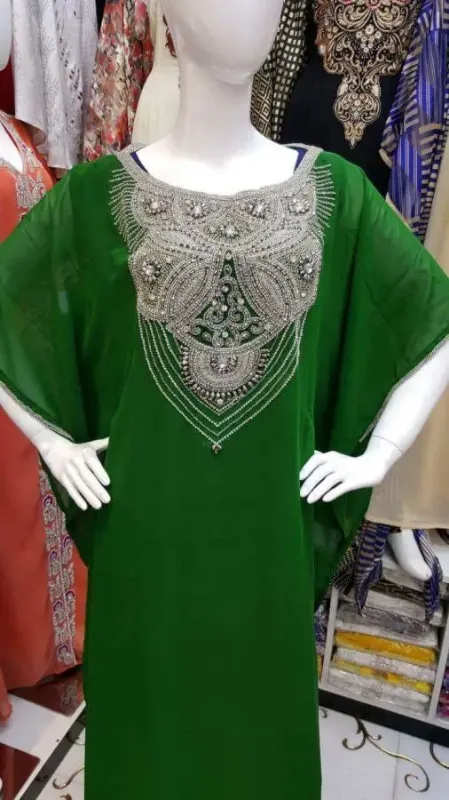 Picture of Radhe Designer Purple Georgette Kaftan Dress for Women - F1785
