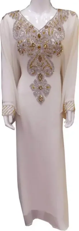 Picture of Radhe Designer Multicolor Georgette Kaftan Dress for Women - F8118
