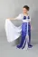 Picture of Purple Silk Kaftan Dress for Women - Look 10795