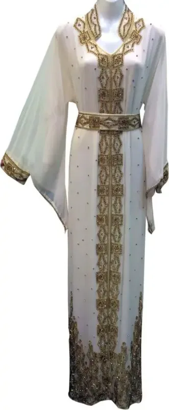 Picture of Radhe Designer Pink Cotton Kaftan Dress for Women - F1867