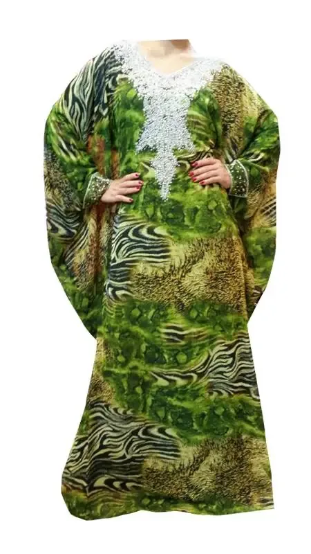 Picture of Radhe Designer Multicolor Georgette Kaftan Dress for Women - F10007