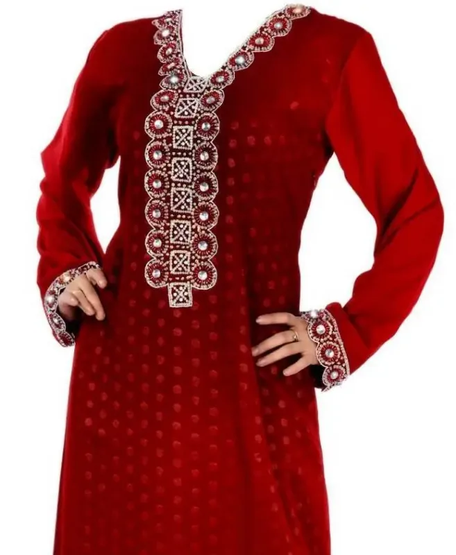 Picture of Radhe Designer Blue Georgette Kaftan Dress for Women - F10501