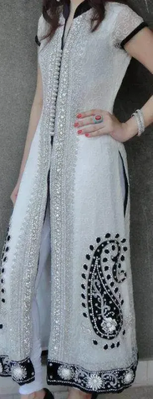 Picture of Radhe Designer Multicolor Georgette Kaftan Dress for Women - F6487