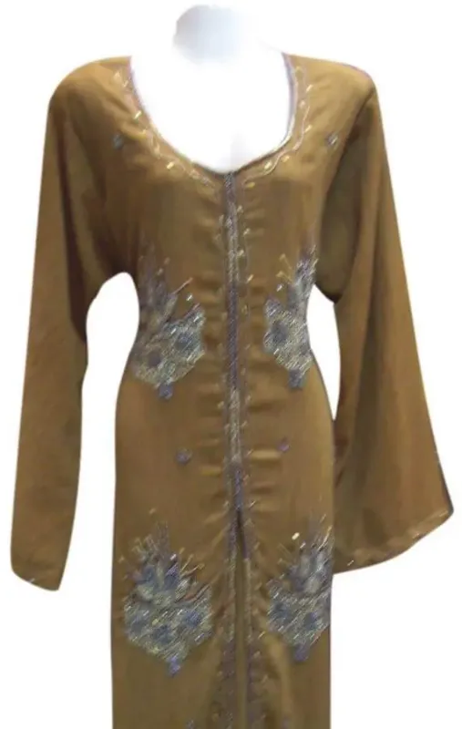 Picture of Radhe Designer Multicolor Georgette Kaftan Dress for Women - F3558