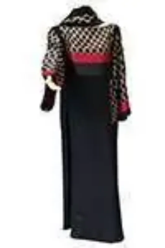 Picture of Radhe Designer Multicolor Georgette Kaftan Dress for Women - F9680