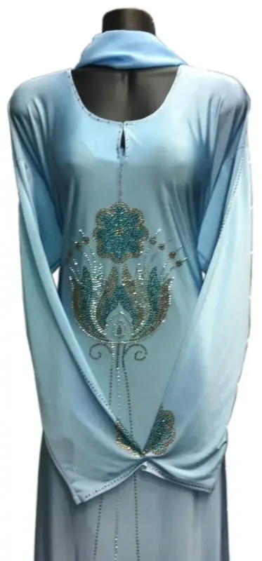 Picture of Radhe Designer Yellow Georgette Kaftan Dress for Women - F3672