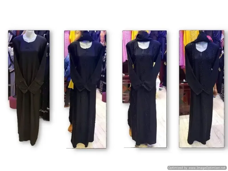 Picture of Multi Color Georgette Kaftan Dress for Women - Look 10889
