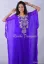Picture of sky blue wedding gown kaftan georgette farasha fancy ar