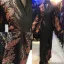 Picture of Black Georgette Kaftan Dress for Women - Look 10963