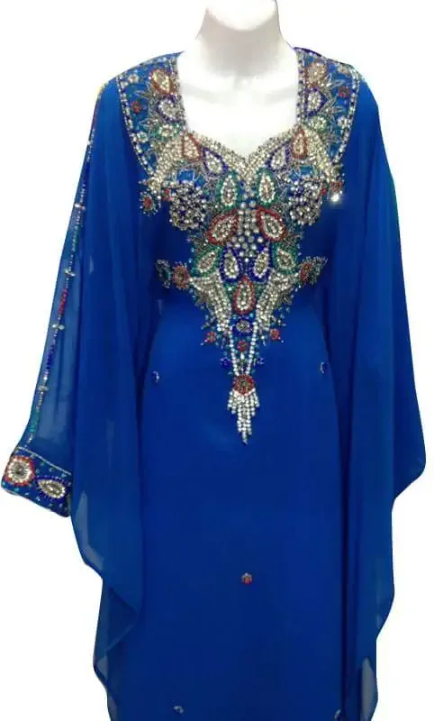 Picture of Radhe Designer Pink Cotton Kaftan Dress for Women - F4840
