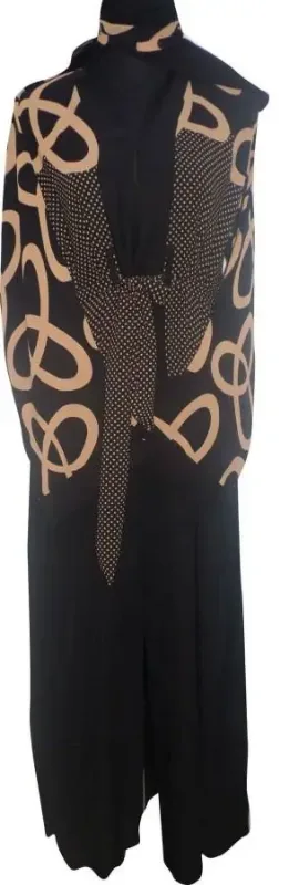 Picture of Radhe Designer Multicolor Georgette Kaftan Dress for Women - F5136