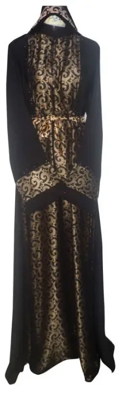 Picture of Radhe Designer Multicolor Georgette Kaftan Dress for Women - F5135