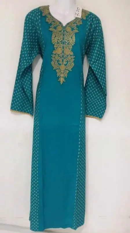 Picture of Radhe Designer Multicolor Georgette Kaftan Dress for Women - F3459