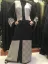 Picture of Black Georgette Kaftan Dress for Women - Look 11023