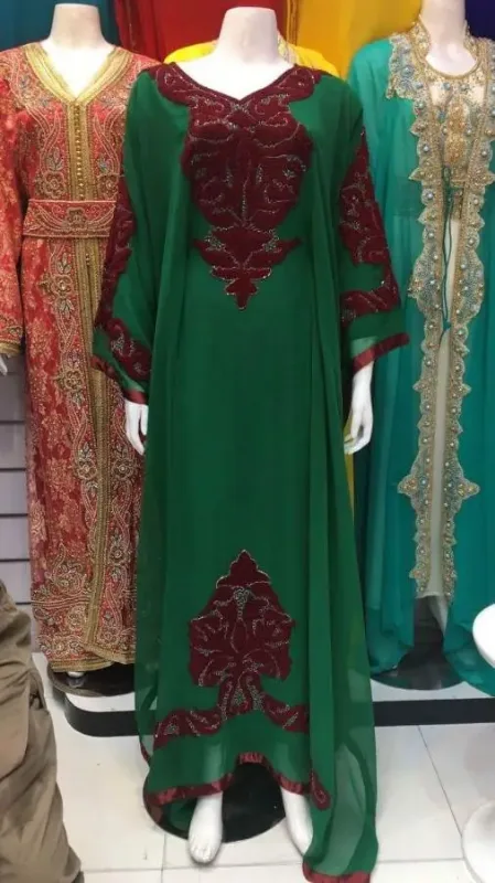 Picture of Radhe Designer Pink Cotton Kaftan Dress for Women - F6143