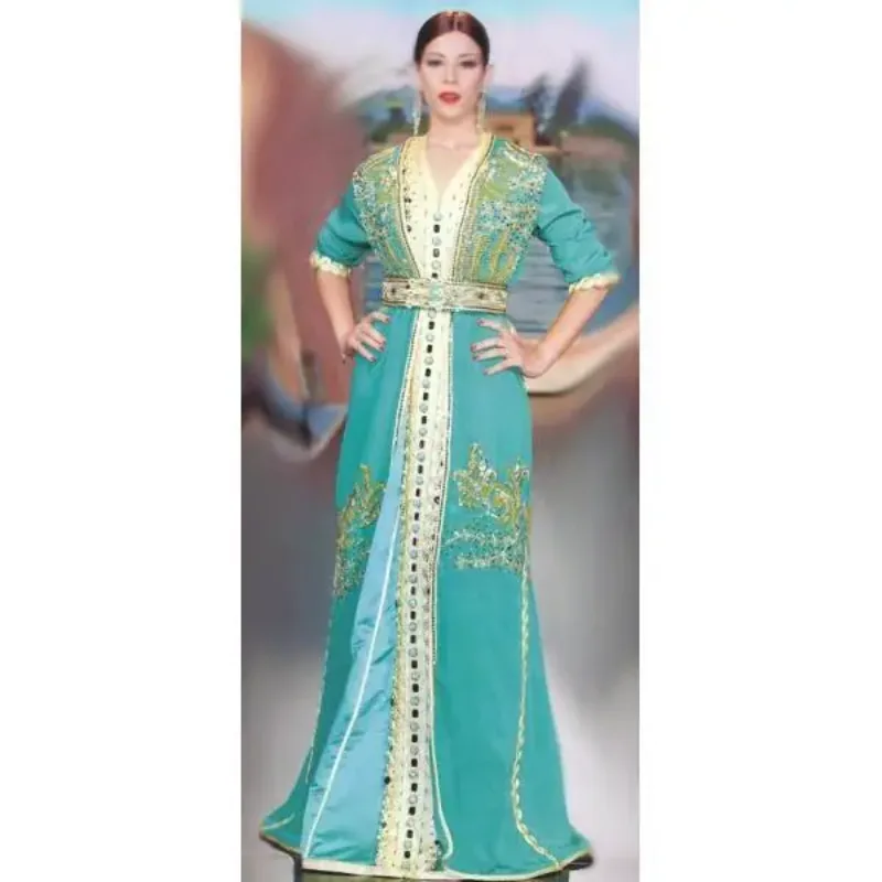 Picture of Radhe Designer Purple Georgette Kaftan Dress for Women - F6146