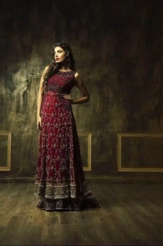 Picture of Multi Color Georgette Kaftan Dress for Women - Look 11176