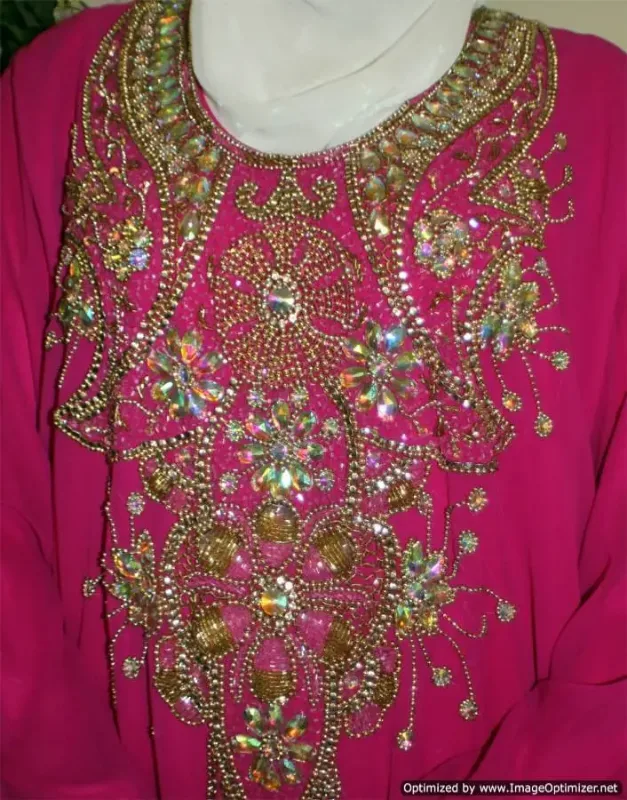 Picture of Radhe Designer Purple Georgette Kaftan Dress for Women - F6078
