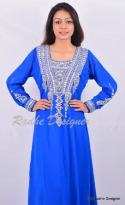 Picture of top rated party wear costume for saudi arabian ladies ,