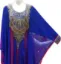 Picture of Black Georgette Kaftan Dress for Women - Look 11226