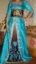 Picture of Black Georgette Kaftan Dress for Women - Look 11228