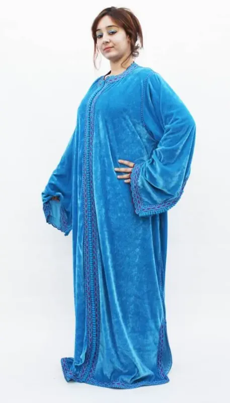 Picture of Radhe Designer Multicolor Georgette Kaftan Dress for Women - F10328