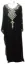 Picture of Black Georgette Kaftan Dress for Women - Look 11268