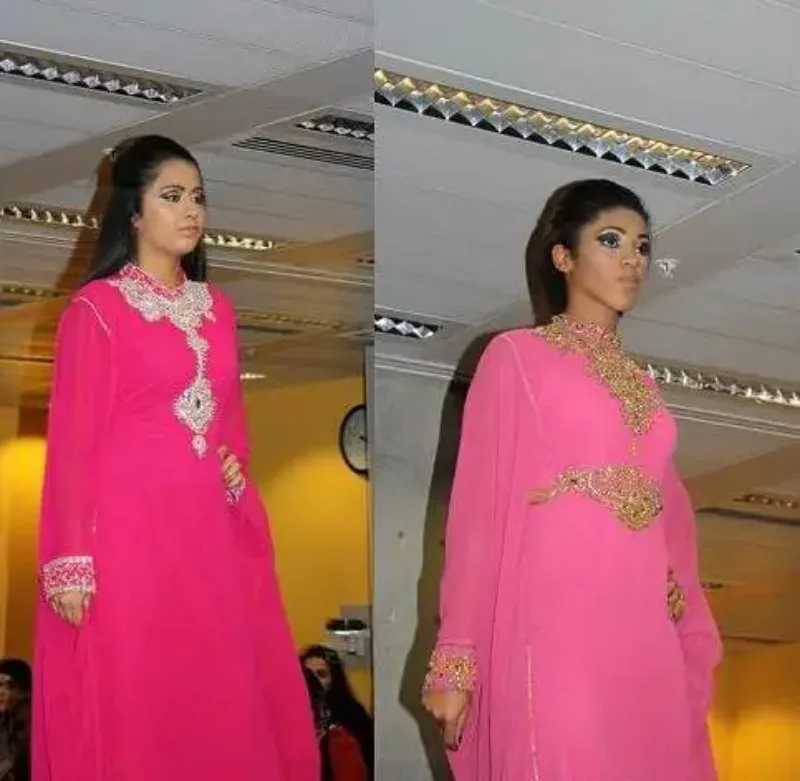 Picture of Radhe Designer Multicolor Georgette Kaftan Dress for Women - F10531