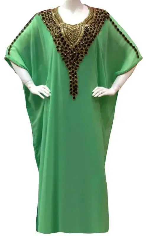 Picture of Radhe Designer Blue Georgette Kaftan Dress for Women - F4851