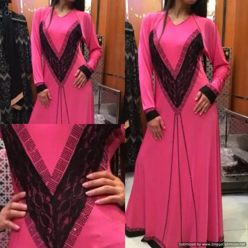 Picture of Radhe Designer Multicolor Georgette Kaftan Dress for Women - F2045