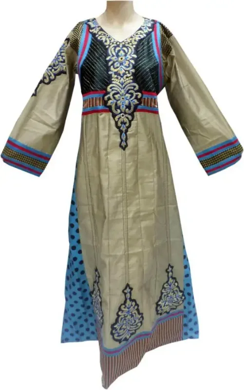 Picture of Radhe Designer Multicolor Georgette Kaftan Dress for Women - F5168
