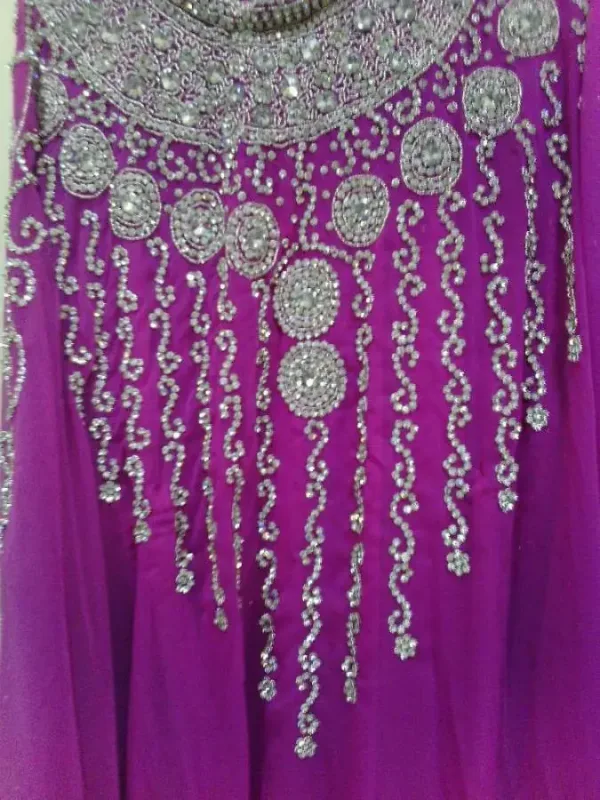 Picture of Radhe Designer Multicolor Georgette Kaftan Dress for Women - F8892