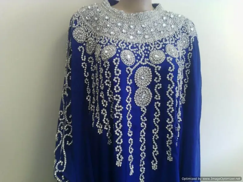 Picture of Radhe Designer Multicolor Georgette Kaftan Dress for Women - F8890