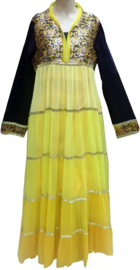 Picture of v neck evening dress with sleeves,kaftan or caftan,aba,