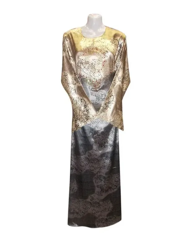Picture of Multi Color Georgette Kaftan Dress for Women - Look 11371