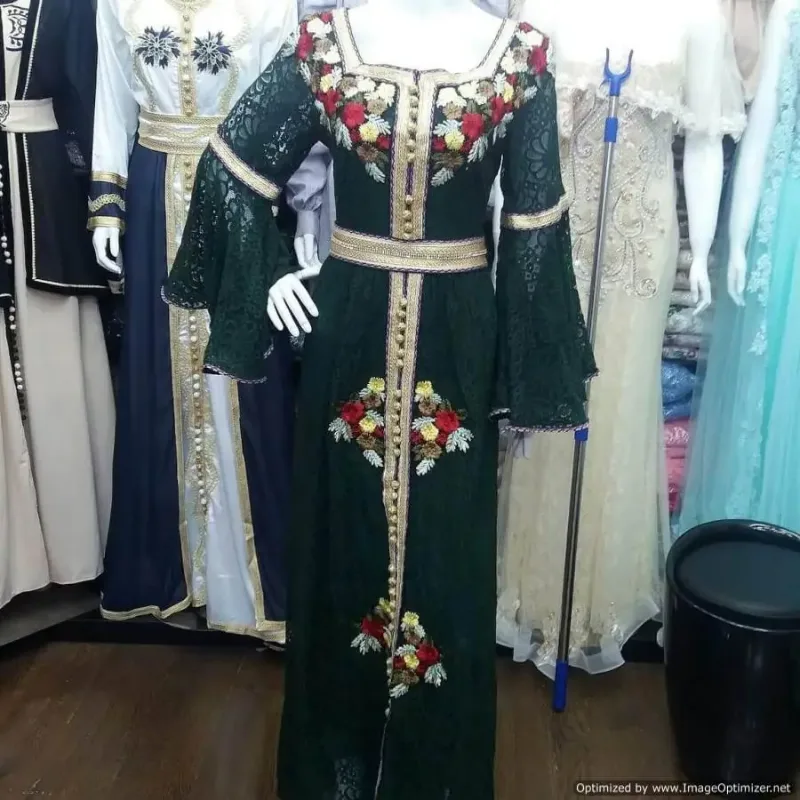 Picture of Radhe Designer Multicolor Georgette Kaftan Dress for Women - F3509