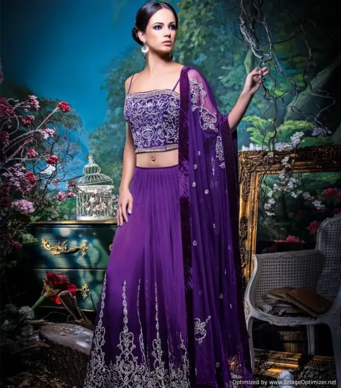 Picture of Radhe Designer Multicolor Georgette Kaftan Dress for Women - F6004