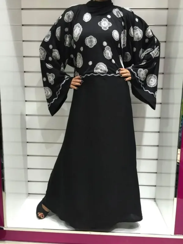 Picture of Radhe Designer Multicolor Georgette Kaftan Dress for Women - F1558
